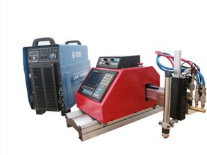 portable cnc plasma, gas, siga, oxgen sheet metal cutting machine nga adunay THC